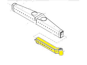 PORTAMANGUETAS EJE POSTERIOR CSX CS